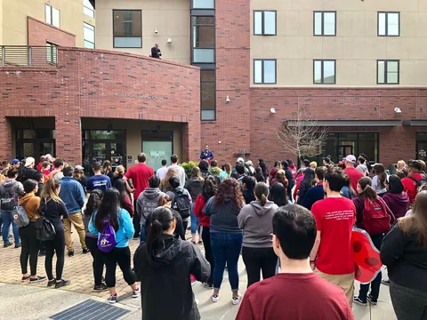 Chico State Public Gathering