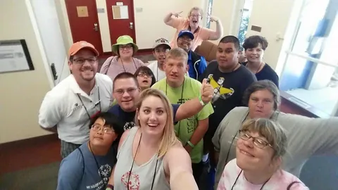Special Olympics group archive