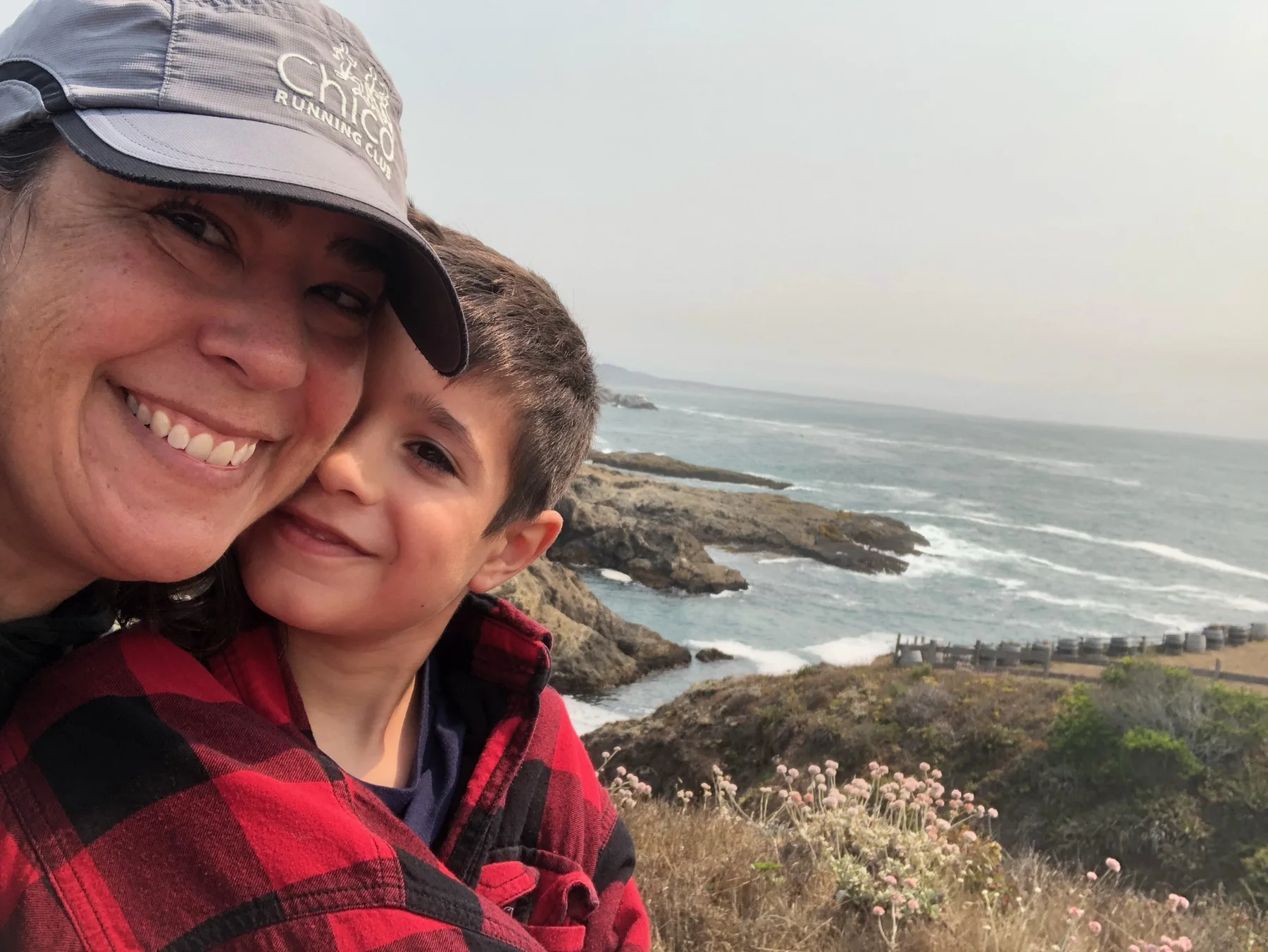 Krista and Rhys Stone at Mendocino Cove