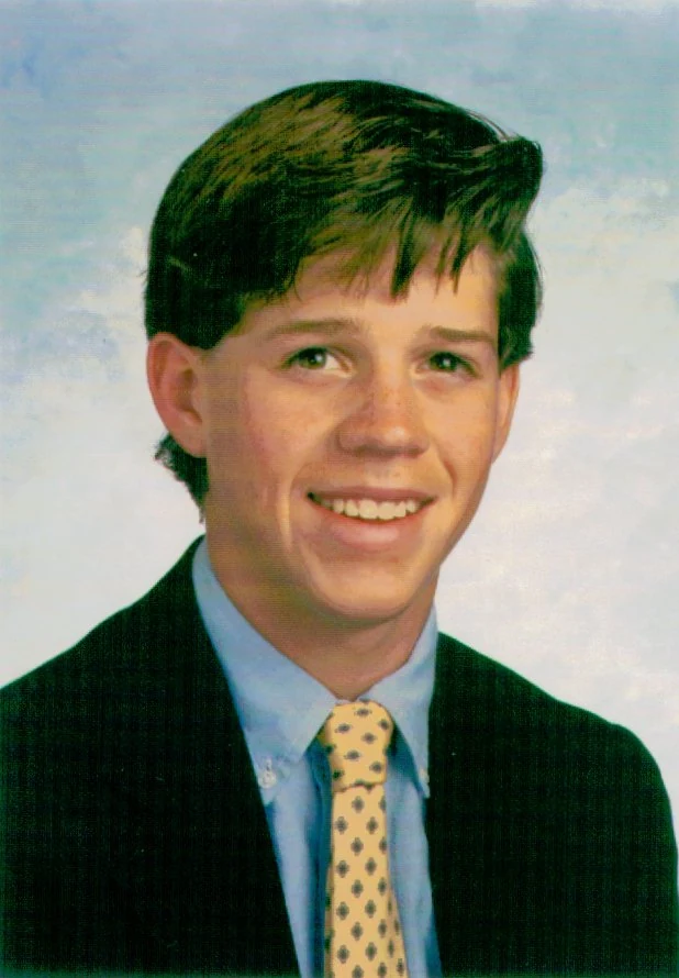 Randall Stone in the school year after the 1988 bicycle crash