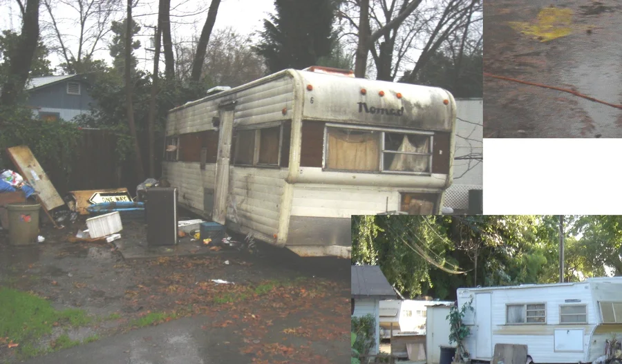 A&A Pear Grove Mobile Home Park before redevelopment