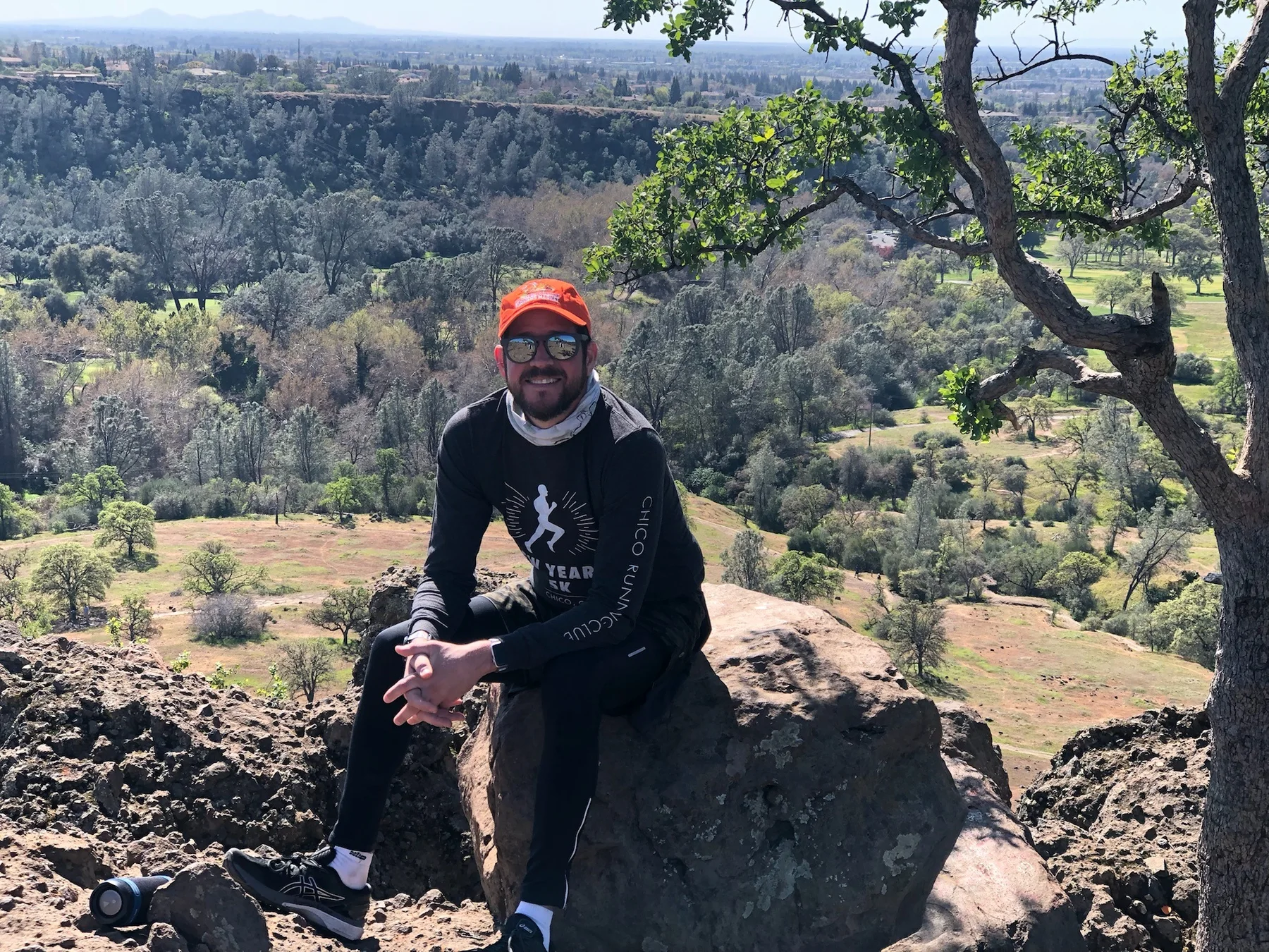Randall Stone outdoors above Chico